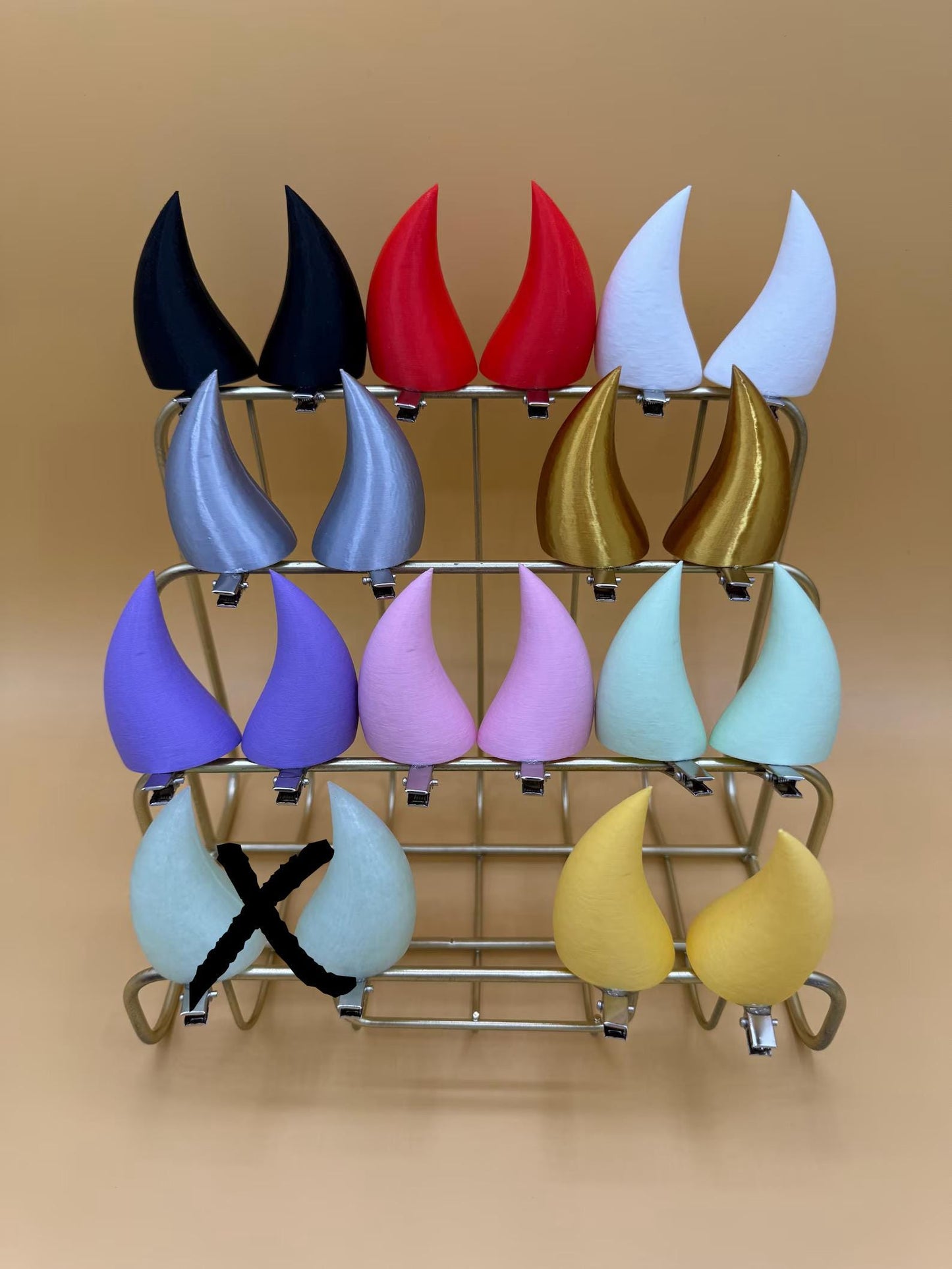 2 Inch Clip-On Horns