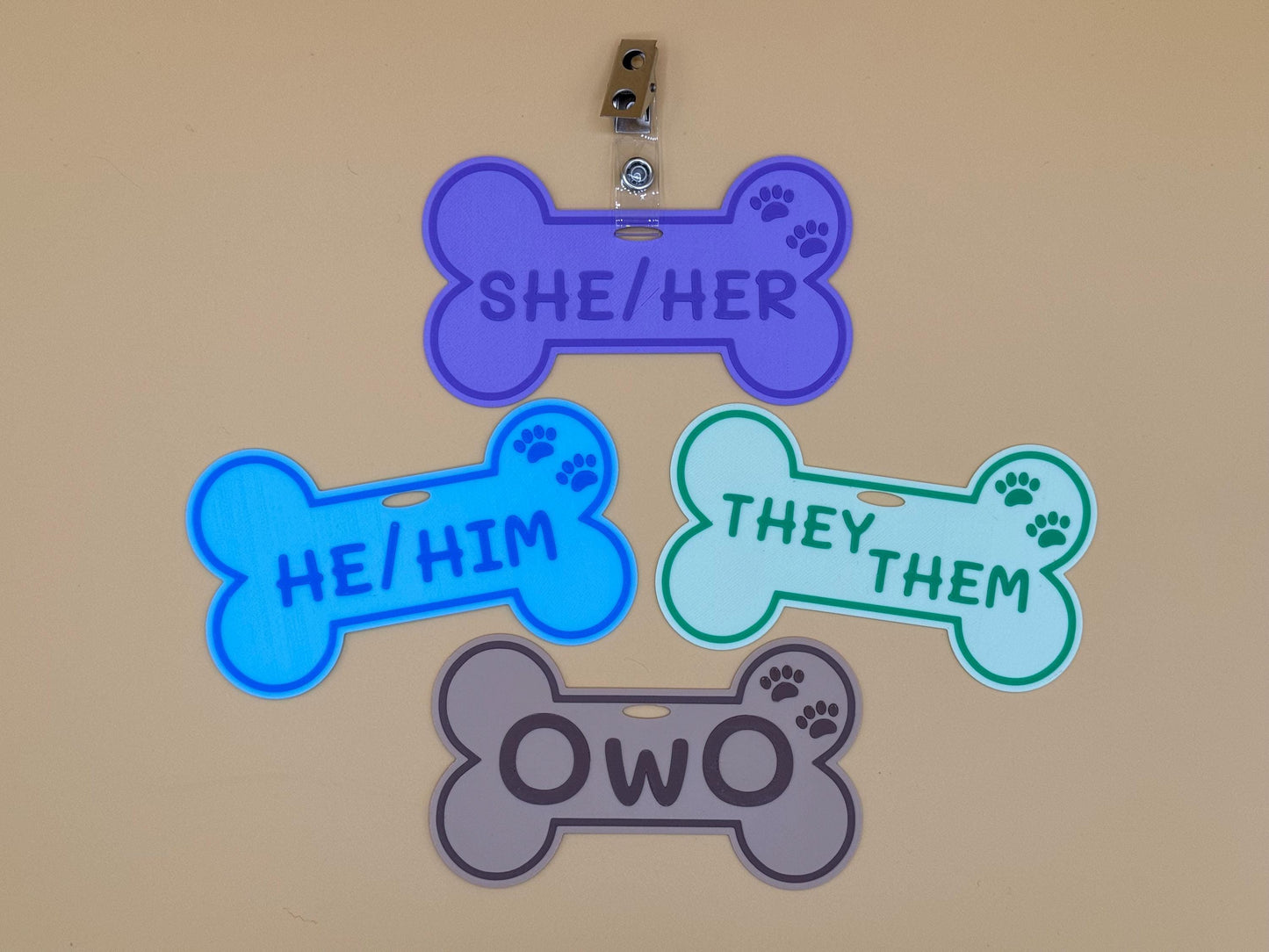 Info Badge - Boundaries or Pronouns