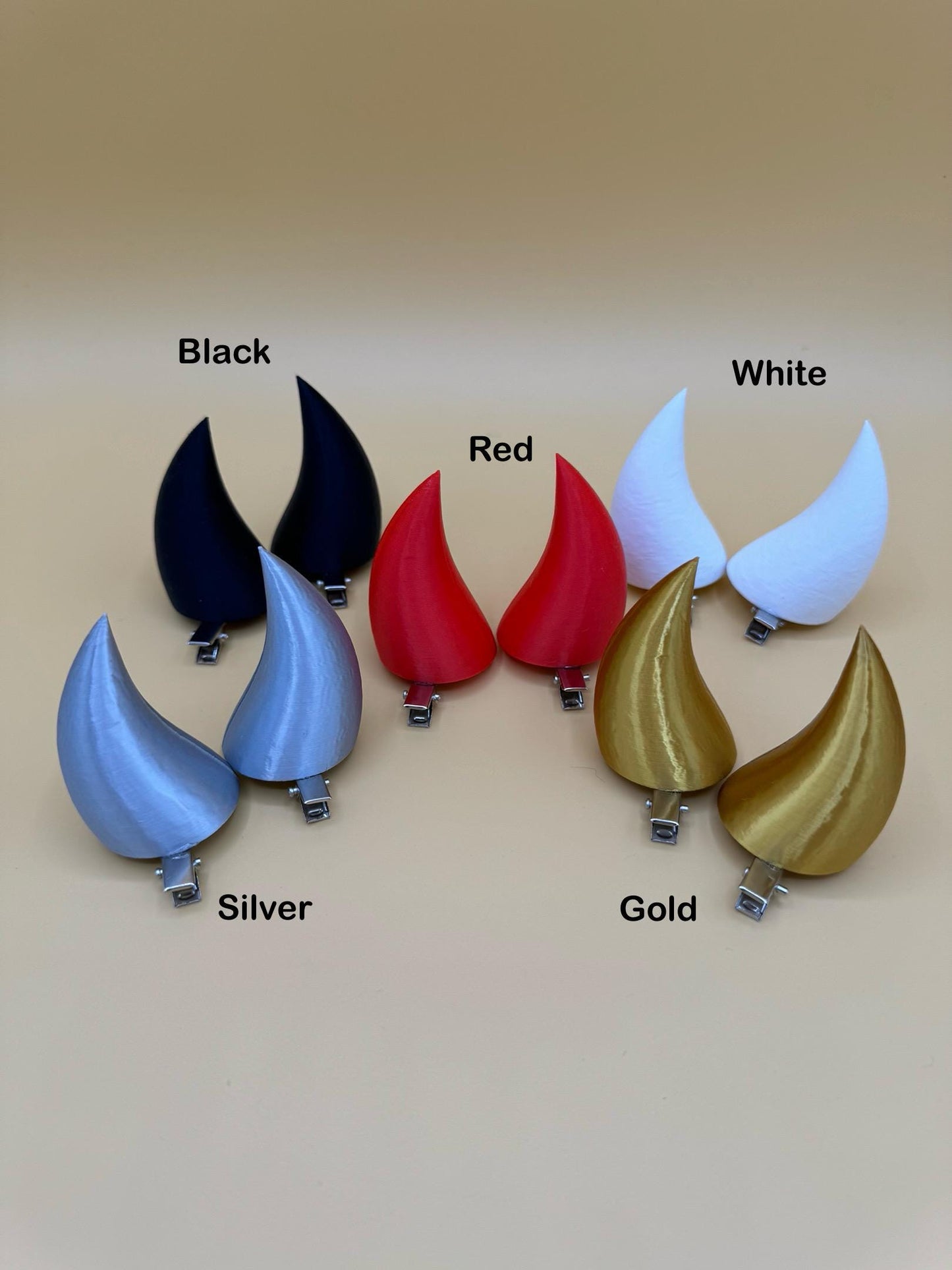 2 Inch Clip-On Horns